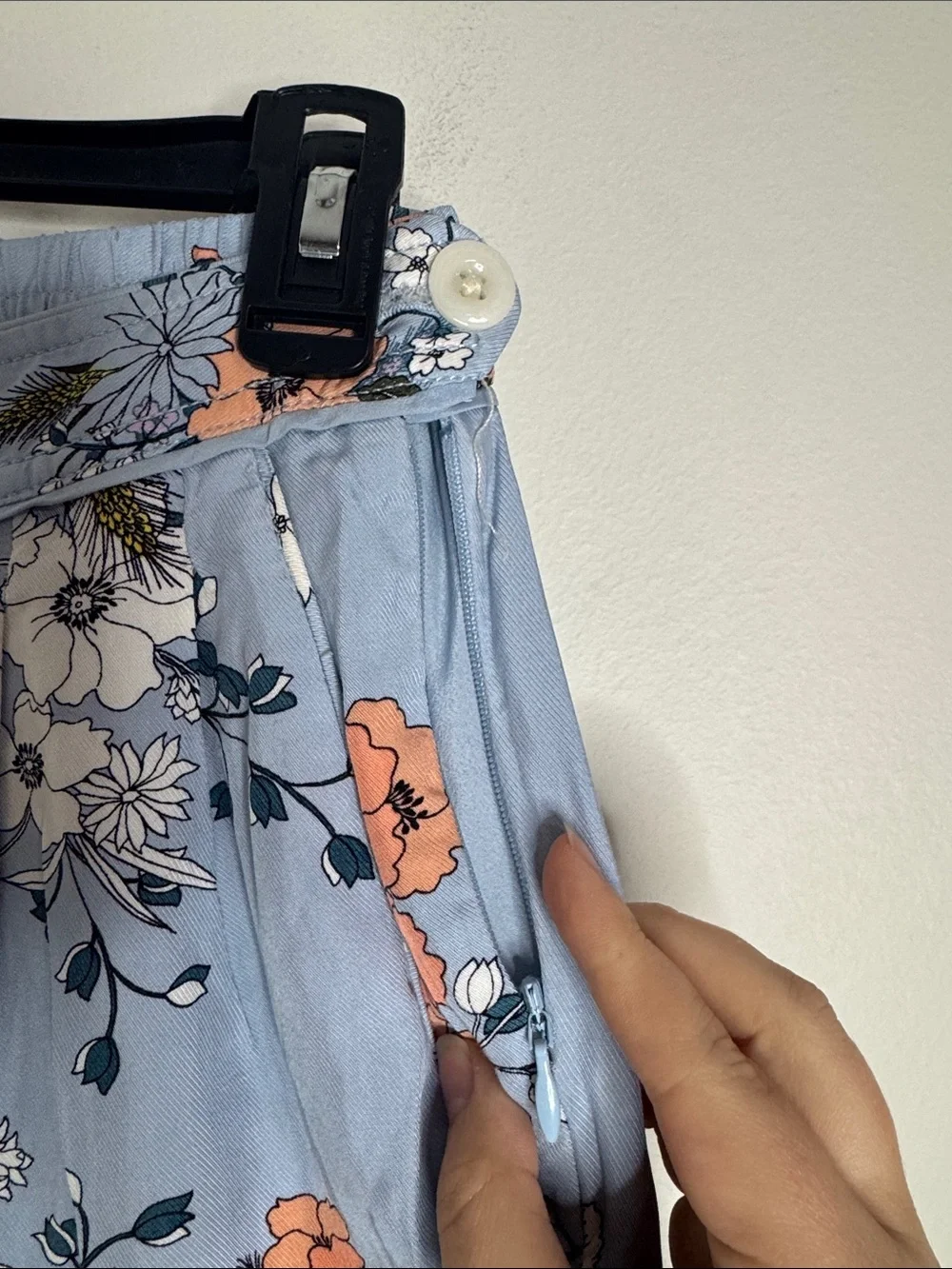 J.Crew High-rise pajama style pastel pants in garden floral cottagecore size 00